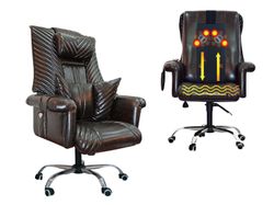 Офисное массажное кресло EGO President EG1005 КОФЕ (Арпатек)