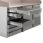 Стол холодильный для пиццы PZ1610TN Foodatlas