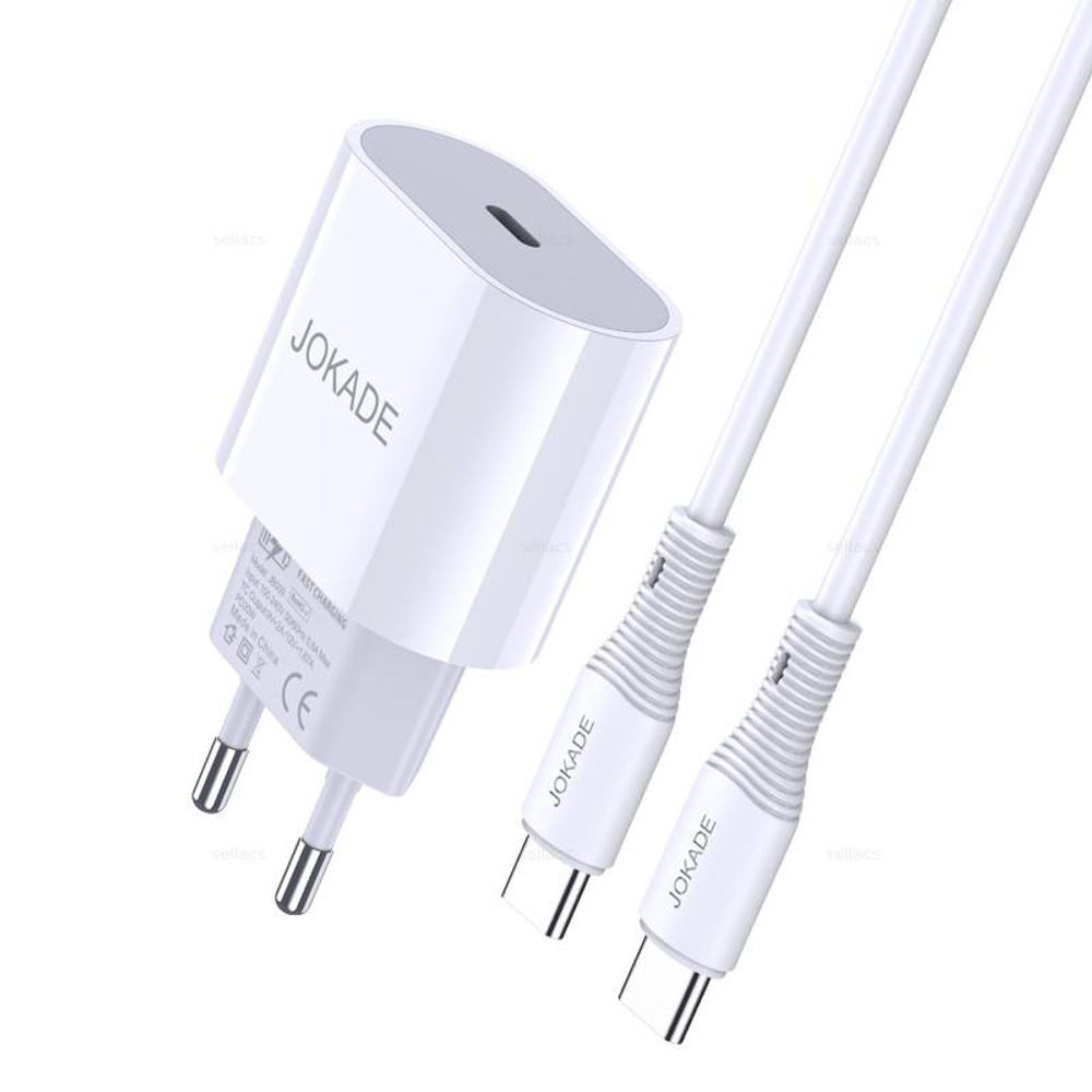 Зарядное устройство на Type-C Jokade JB010 PD25W (white)