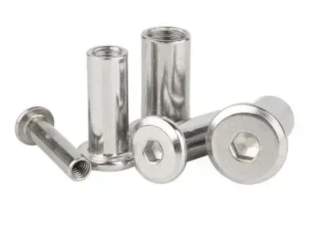 Гайка "Эриксона" М4х6, нержавеющая А2 (AISI 304), 2 шт