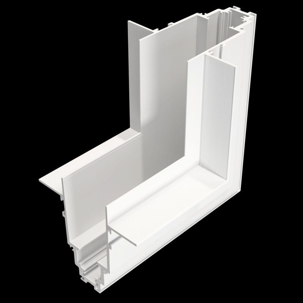 Угловой коннектор внутренний для встраиваемого магнитного шинопровода Maytoni S35 TRA004ICL-22W