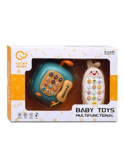 Набор игрушек развивающих Веселый телефон (LDJ215-3)