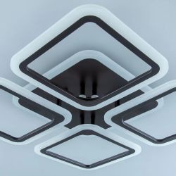 Citilux Марсель Смарт CL232A145E RGB Умная люстра Чёрная