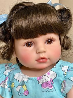 Кукла Реборн виниловая 48см в пакете (FA-069)