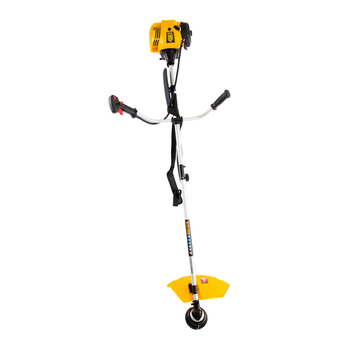 96225 Триммер бензиновый DT-43S, 43 см3, 2,5л.с., разъемная штанга, состоит из2 частей// Denzel