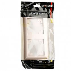 Рамка на 2 поста Stekker Катрин 39803
