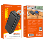 Портативный аккумулятор HOCO J118B 30000 mAh (черный)