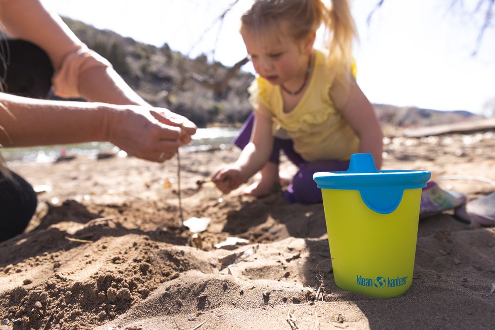 Крышки для стаканов Klean Kanteen Sippy 76 мм, Blue Tie Dye - 2 шт