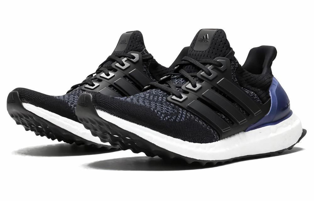 Кроссовки Adidas Ultraboost 1.0 Boost Og Black Gold Purple (Женская размерная сетка)