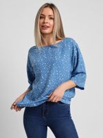 Блузка Долина-3 Виотекс ИНДИГО