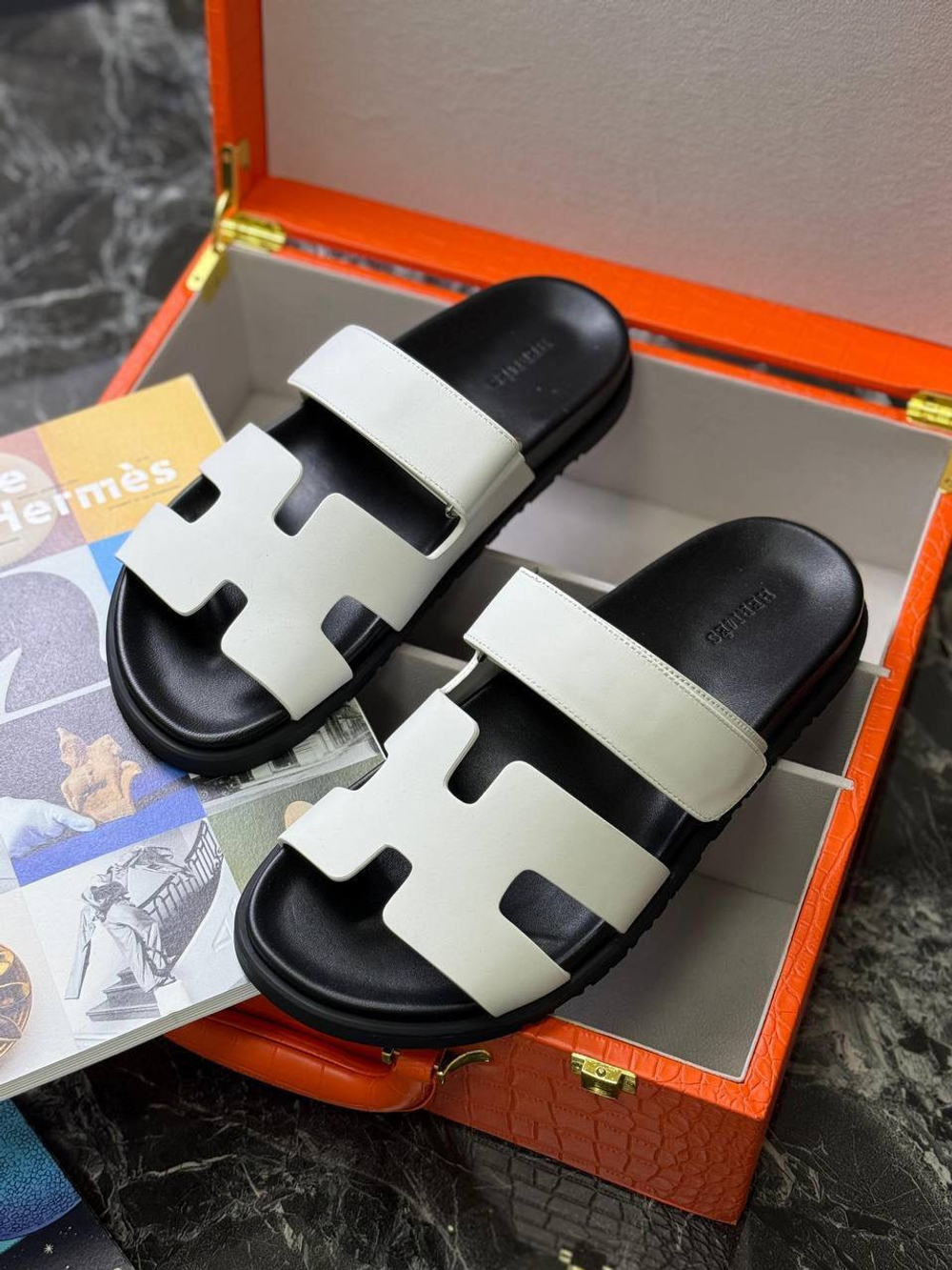 Шлепанцы Hermes