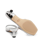 Кожаные шлепанцы amal kitten Michael Kors - серебряный(40R3AMMS1L)