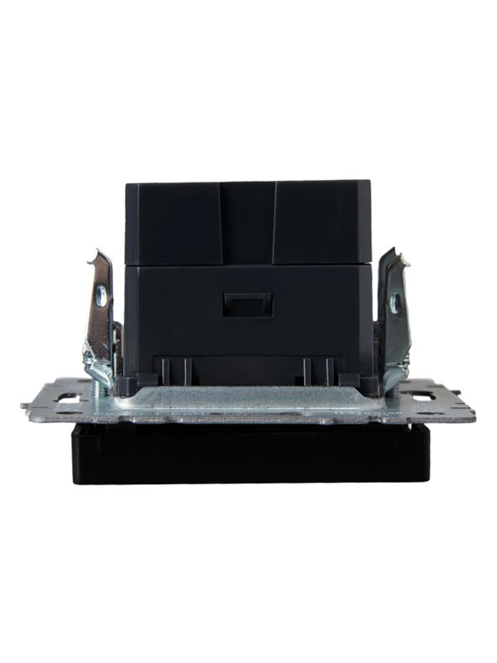 Розетка BRITE USB A+A 3.1А РЮ10-1-БрЧ механизм черн. IEK BR-U21-D31-K02