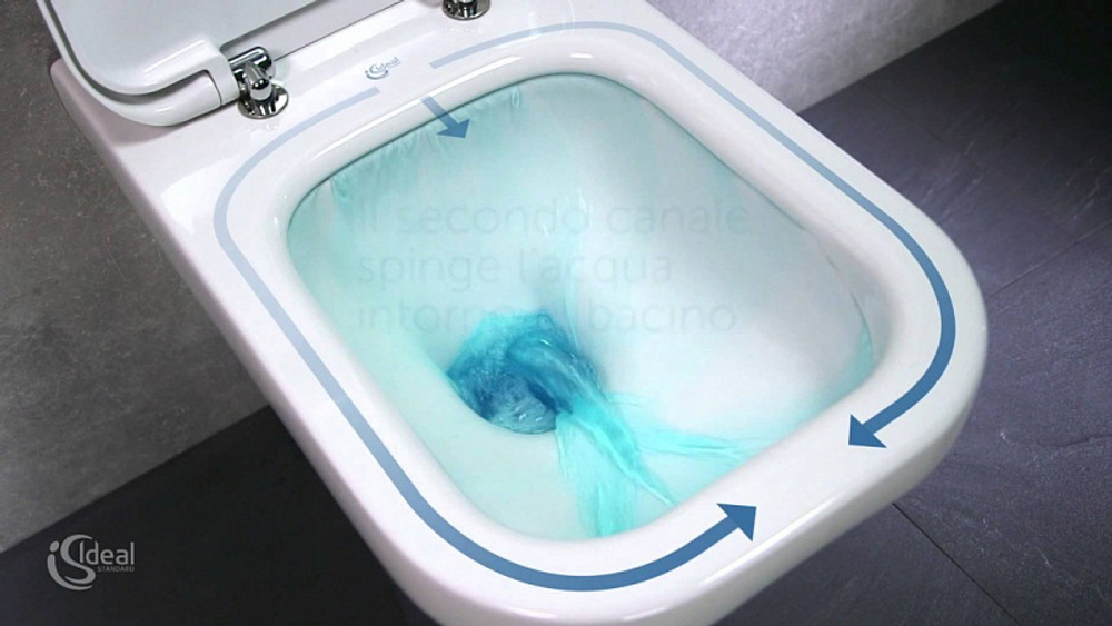 Промо-комплект Ideal Standard Tesi Подвесной унитаз T007901 + Сиденье микролифт T352701 в подарок (ZZ0001)