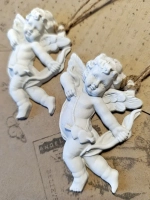 Новогодний декор ангелы 2 шт