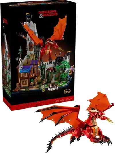Конструктор Подземелья: Сказка Красного Дракона 3745 деталей