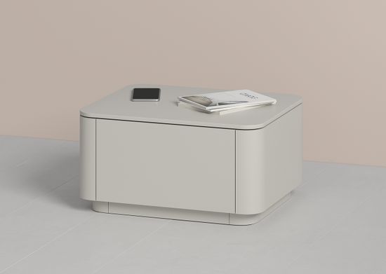 Тумба прикроватная Tammi 1 ящик (серо-бежевый)