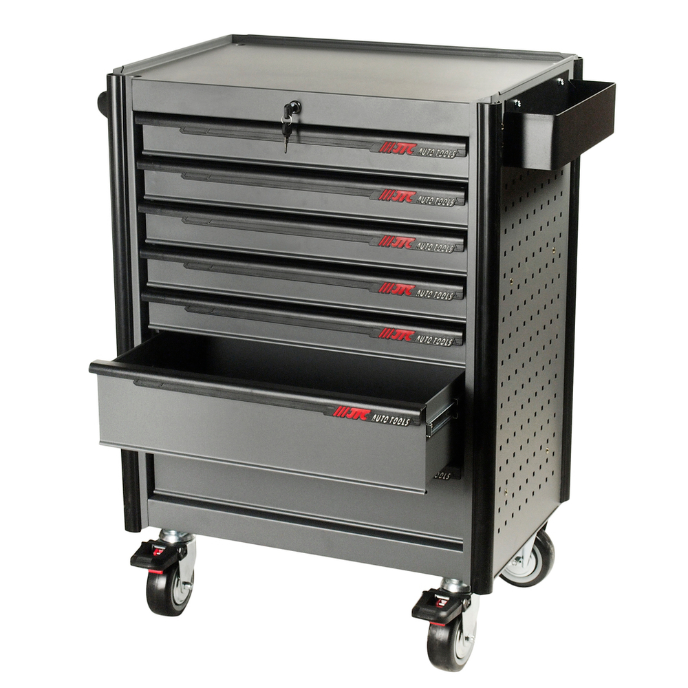 Тележка инструментальная 7 секций (JTC-5021) с набором инструментов 225 предметов JTC