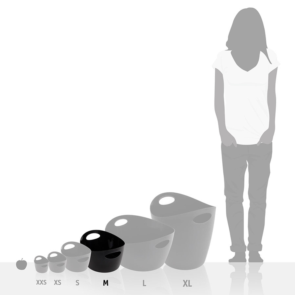 Контейнер для хранения bottichelli, organic, 4,5 л, белый