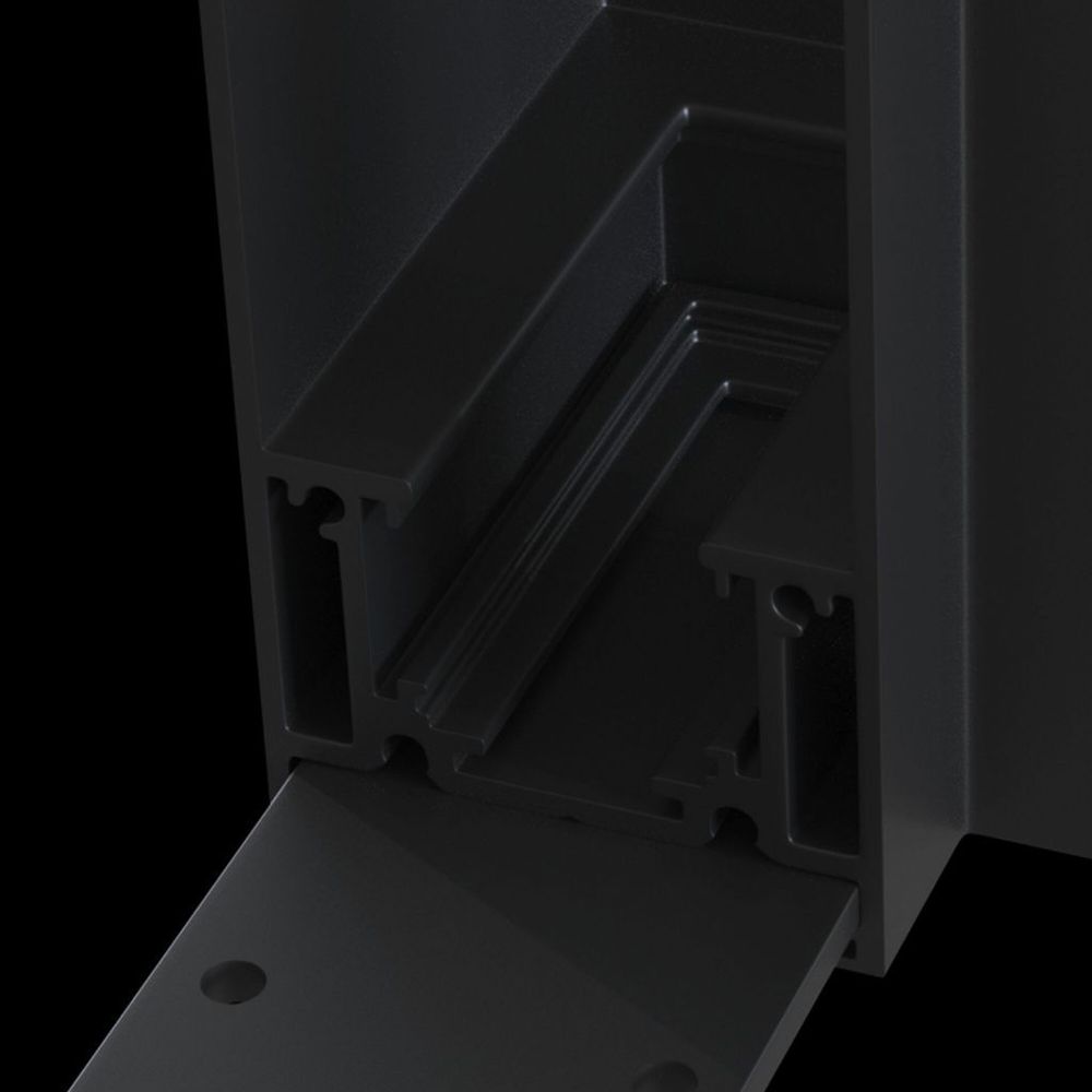 Угловой коннектор внешний для магнитного шинопровода Maytoni S35 TRA004CL-21B