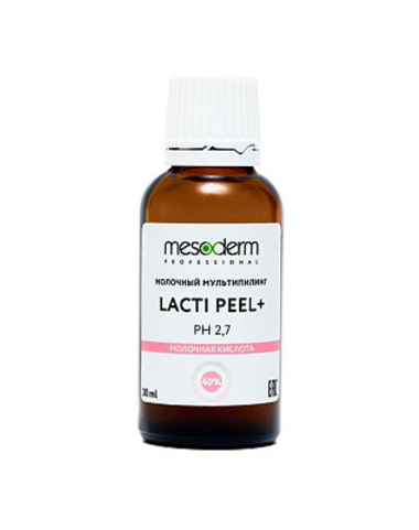 Молочный пилинг с АНА - РНА комплексом "Lacti Peel+" 40%, 30 мл, Mesoderm