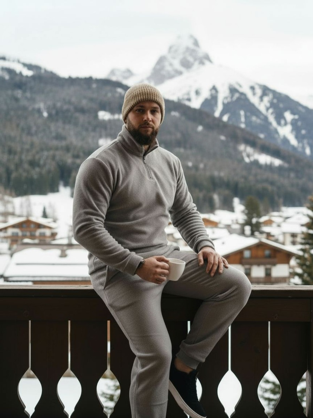 52722 Костюм мужской флисовый