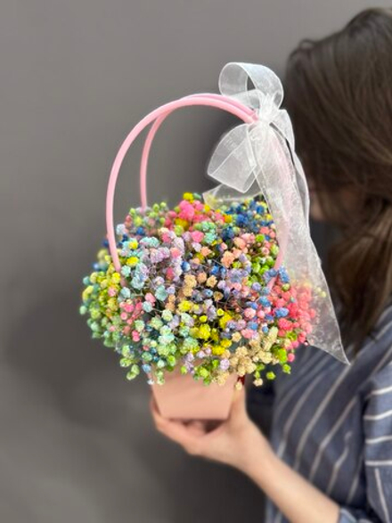 Сумочка с гипсофилой