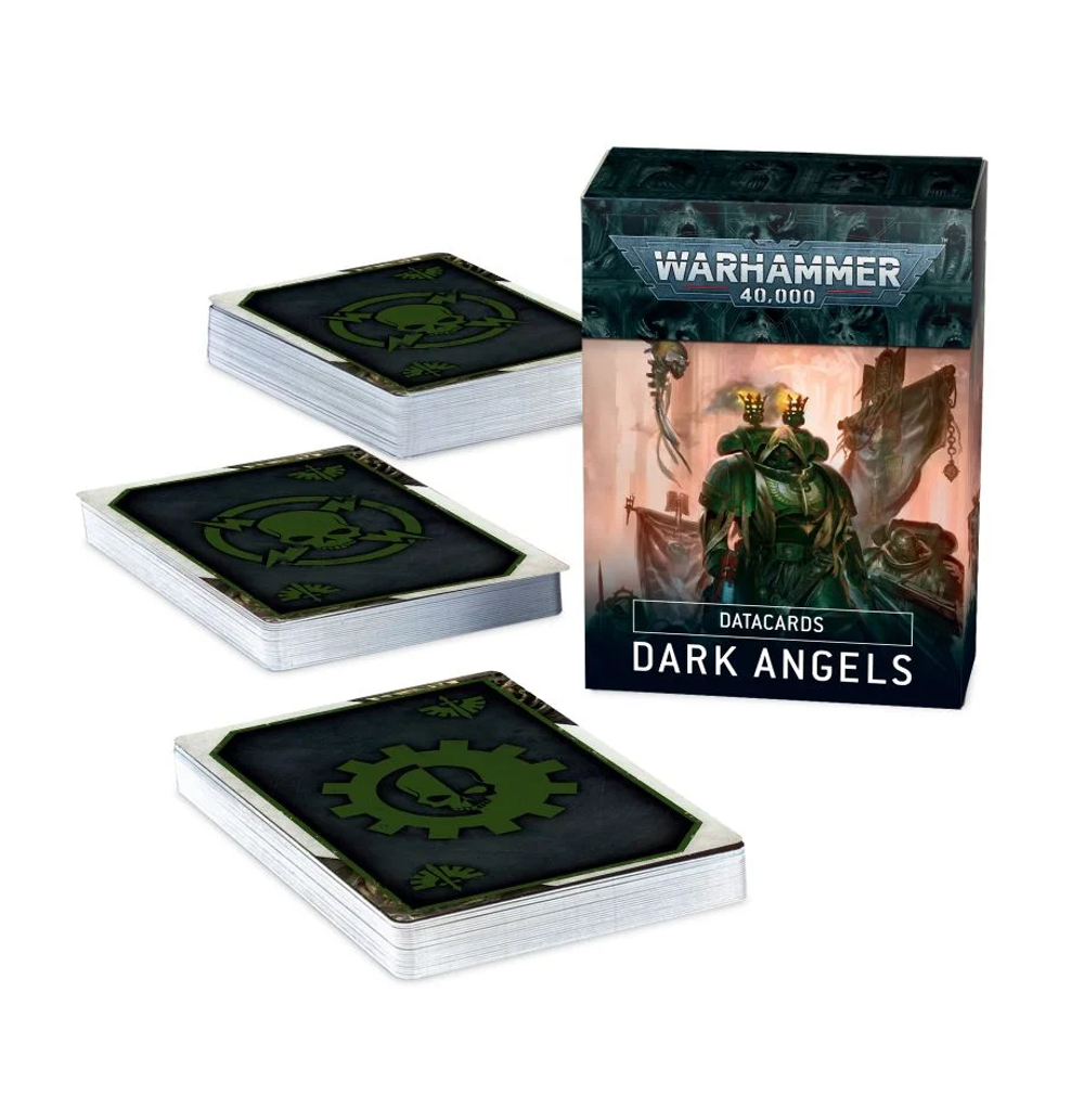 Datacards: Dark Angels 9 редакции на английском языке