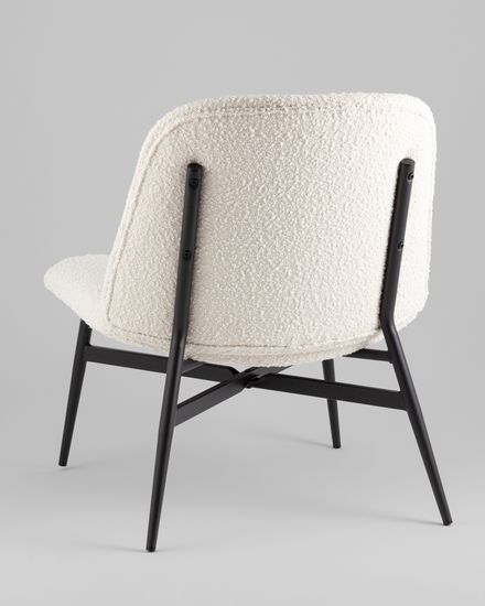 Кресло лаунж Ease белый