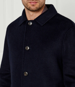 Шерстяное пальто Tommy Hilfiger - темно-синий(MW0MW37395)