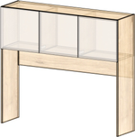 Модульная система "Мегаполис" графит софт