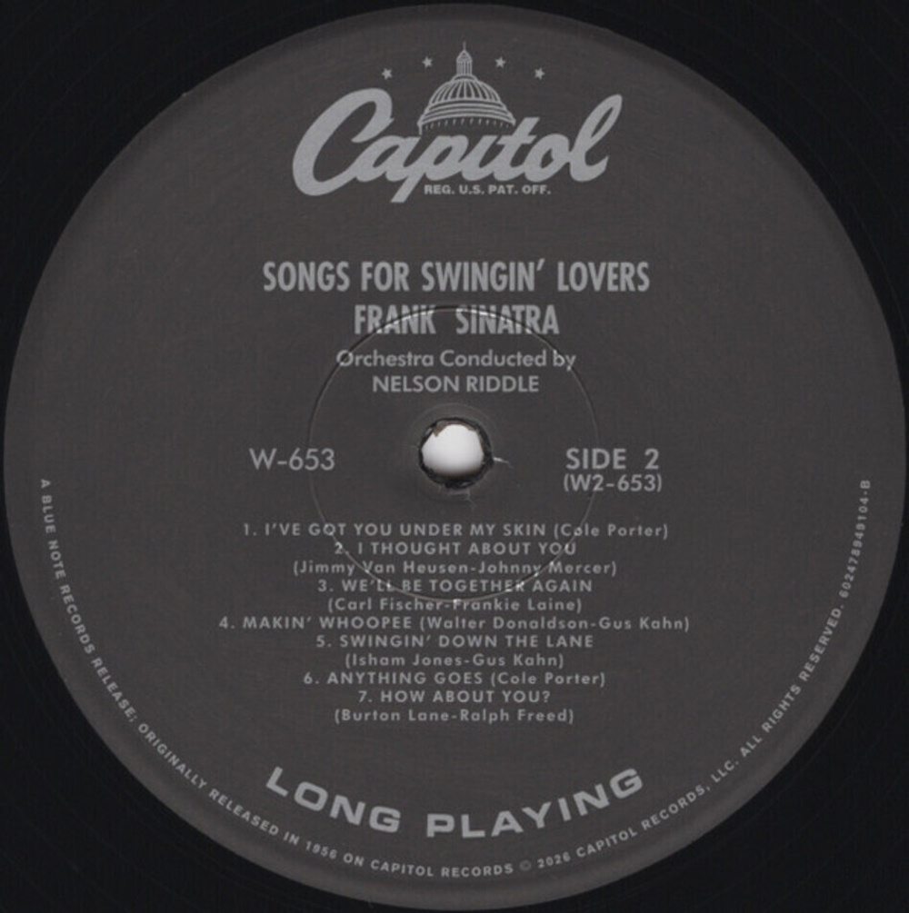 Frank Sinatra / Songs For Swingin' Lovers (LP)