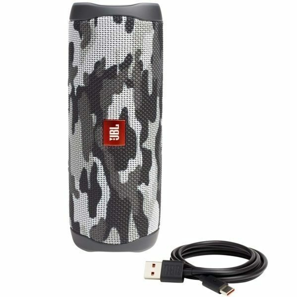 Портативная акустика JBL Flip 5 камуфляж белый
