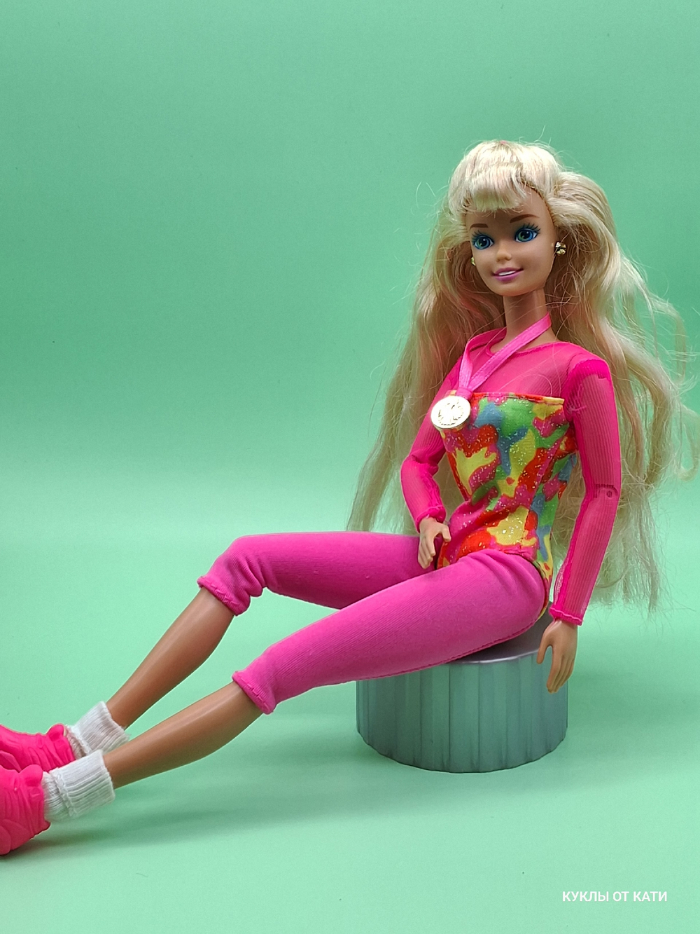 Кукла Барби 90х винтаж Барби-гимнастка (Barbie Gymnast Doll) 1993 г , 03013