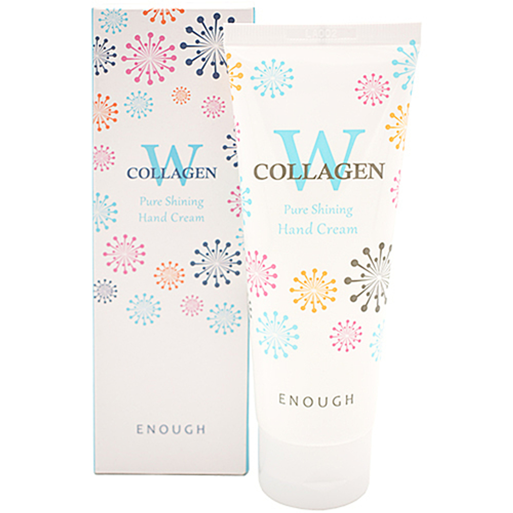 Enough W Collagen Pure Shining Hand Cream крем для рук для сияния кожи