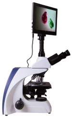Микроскоп цифровой Levenhuk MED D30T LCD, тринокулярный