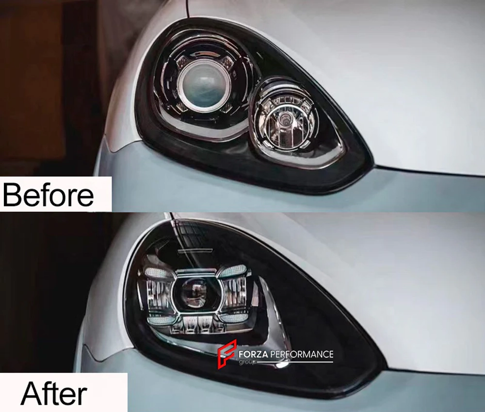 Фары в стиле Cayenne E3 9Y0.1 2019–2023 для PORSCHE CAYENNE E2 958.2 рестайлинг 2015–2017