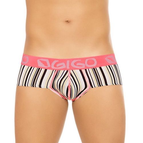 Мужские трусы брифы Gigo Line Black