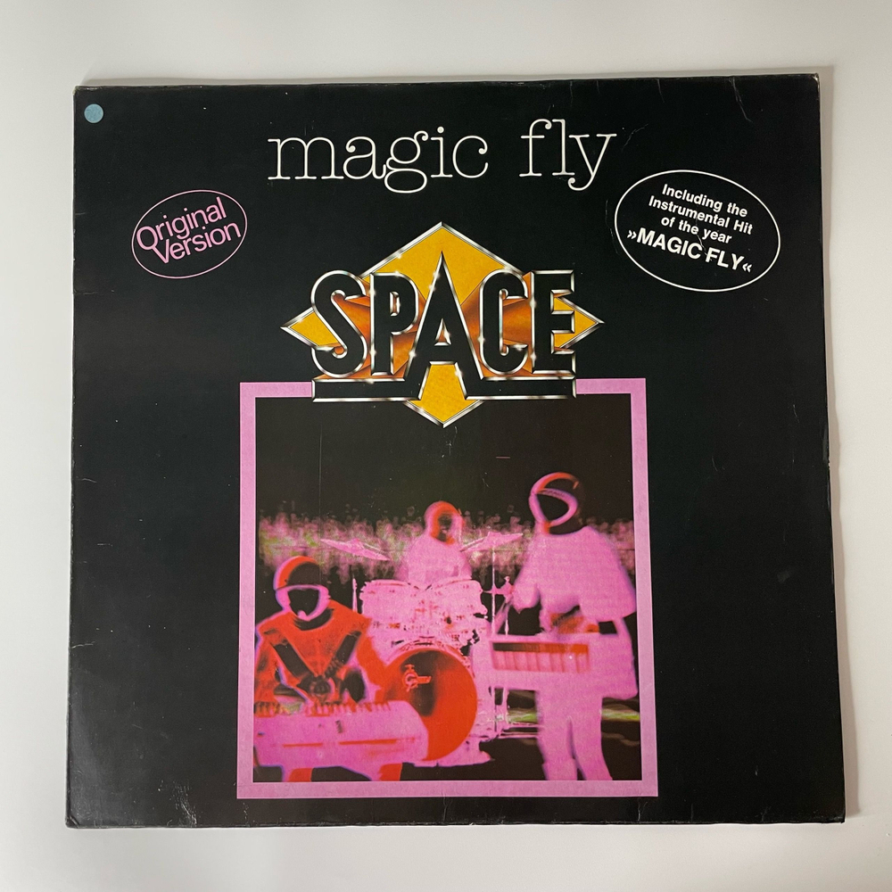 Винтажная виниловая пластинка LP Space Magic Fly (Германия 1977)