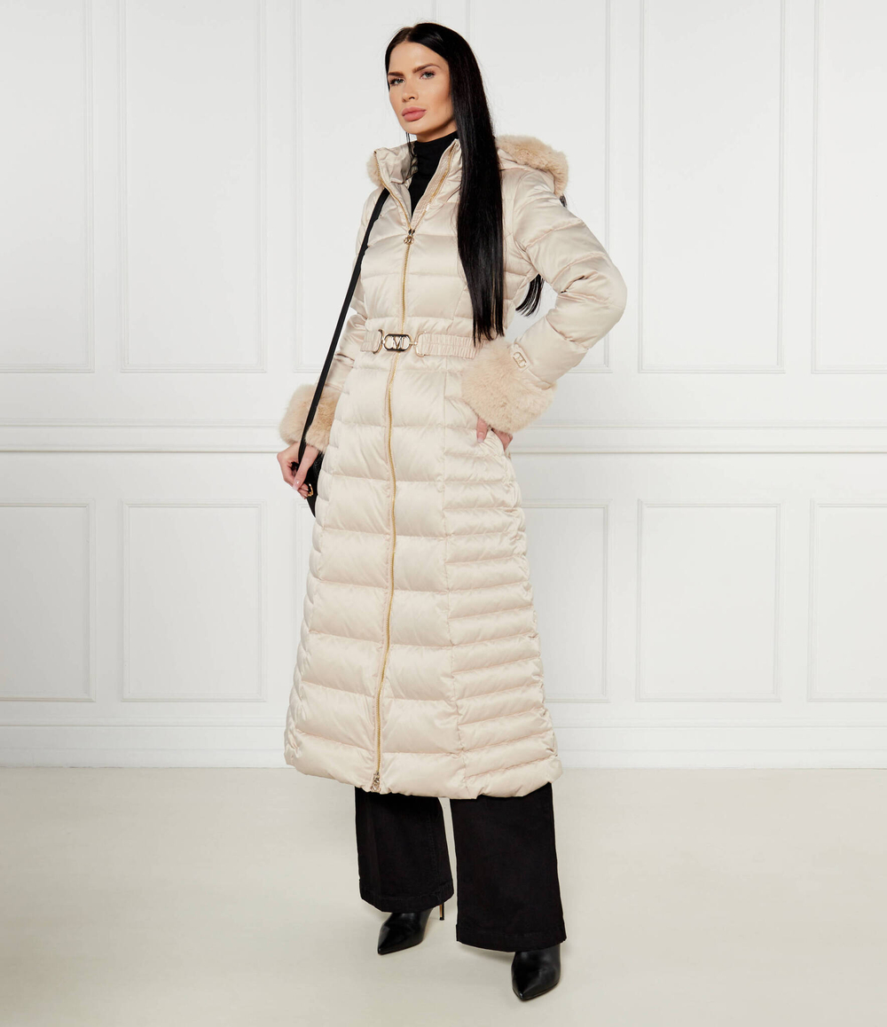 Пуховое пальто JASTIN Marciano Guess - экрю(4BGL20 7187A)