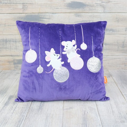 Подушка Мышка: Рождество