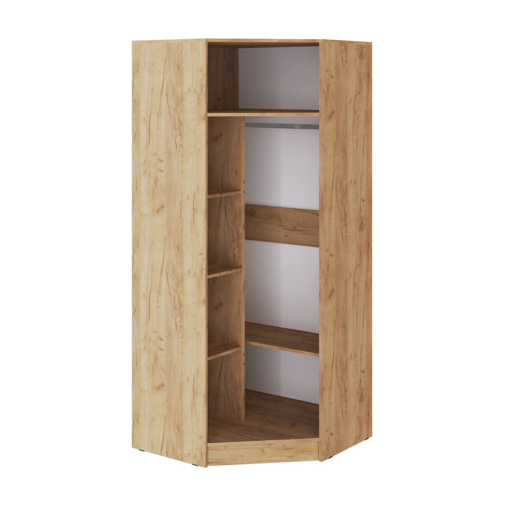 Шкаф комбинированный Ларс угловой угол скос