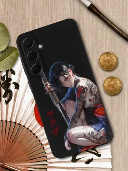 Чехол на Samsung A35 с принтом