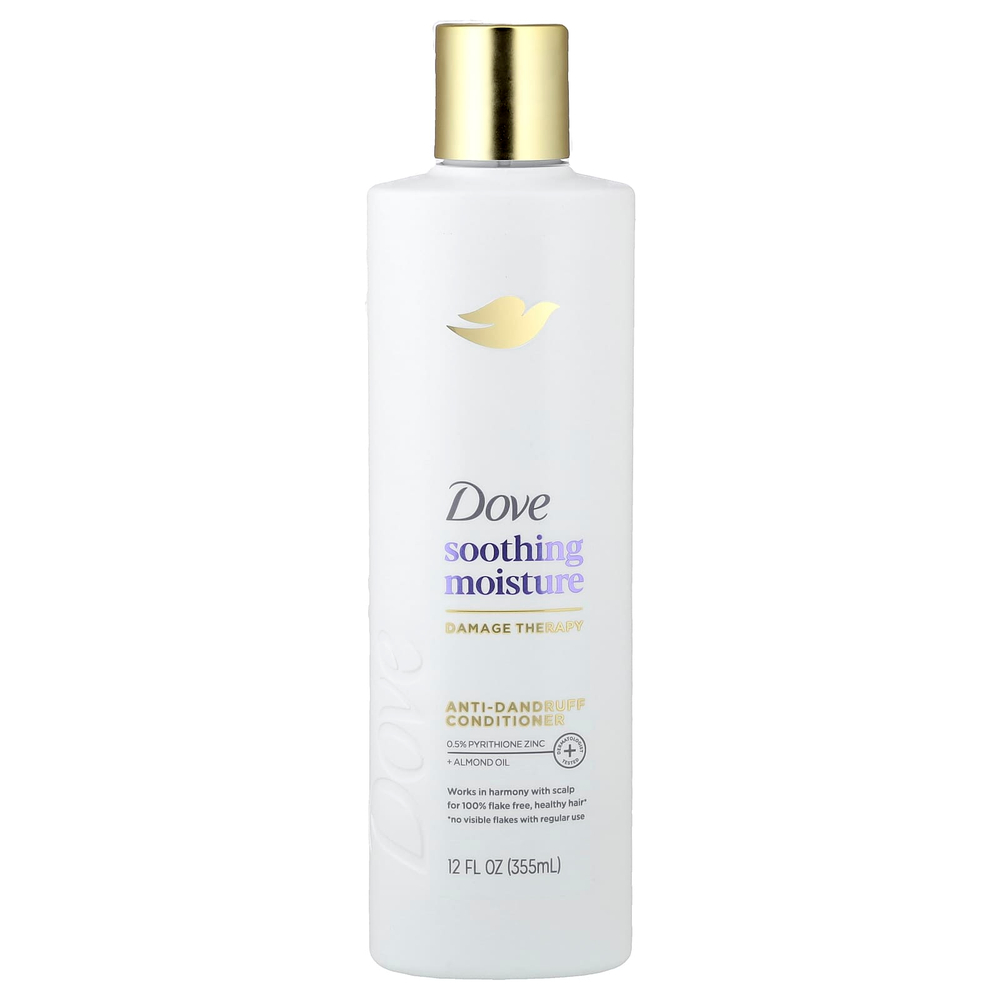 Dove, кондиционер против перхоти, успокаивающее увлажняющее средство, 355 мл (12 жидк. унций)