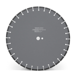 Диск алмазный отрезной для армированного бетона TOPALMAZ BUDGET, диаметр 350, 400, 450 мм, посадочное 25,4 мм, высота сегмента 10 мм