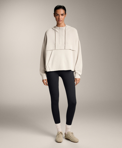 Oysho Толстовка из мягкого модала с застежкой-молнией, натуральный