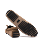 Кожаные мокасины driver_mocc_sdbk BOSS BLACK - бежевый(50511044)