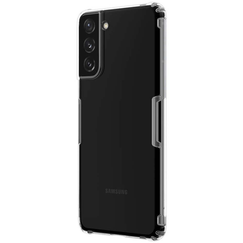 Прозрачный силиконовый чехол Nillkin Nature для Samsung Galaxy S21 Plus