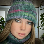 Видео мастер-класс по вязанию шапки и манишки "Nataly"