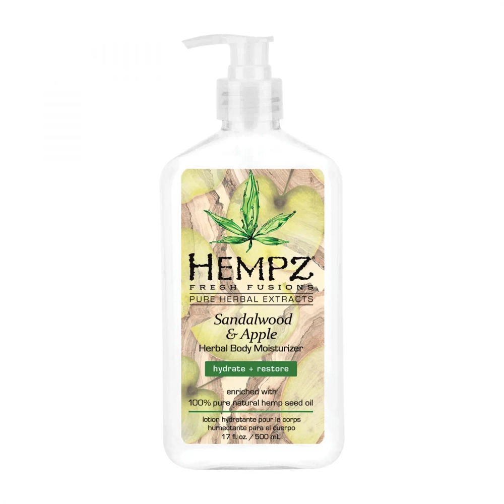 HEMPZ Sandalwood&Apple Herbal Body Moisturizer 500 ml